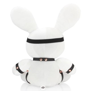 Rabbit Bondage - Velvet - Large - White SHOTS