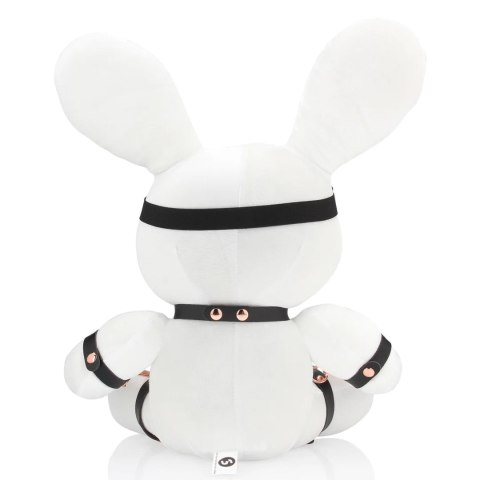 Rabbit Bondage - Velvet - Large - White SHOTS
