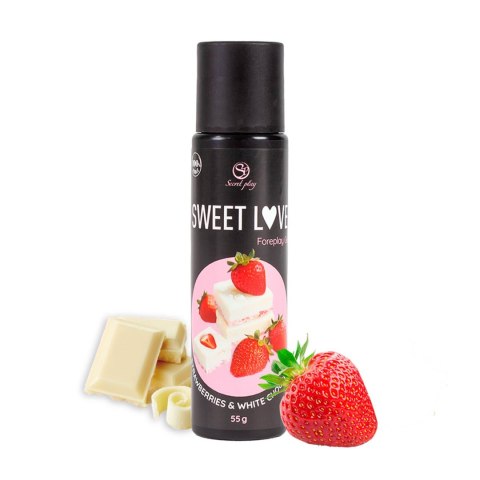 STRAWBERRY & WHITE CHOCOLATE GEL - 60 ML Secret Play - FEMARVI S.L.
