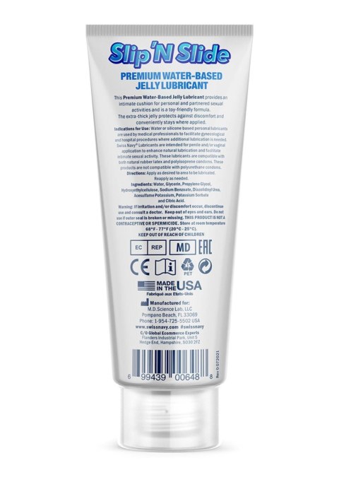 Slip'N Slide Premium - Jelly Lubricant - 2 fl oz / 59 ml SHOTS