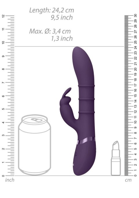 Sora - Up & Down Stimulating Rings, Vibrating G-Spot Rabbit SHOTS
