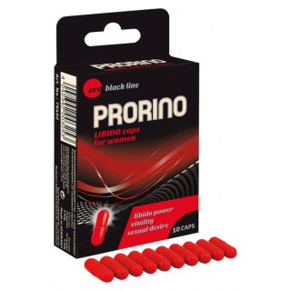 Supl.diety-PRORINO Women- 10pcs black line Libido Caps HOT Productions & Vertriebs GmbH