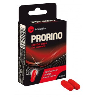 Supl.diety-PRORINO Women- 2pcs black line Libido Caps HOT Productions & Vertriebs GmbH