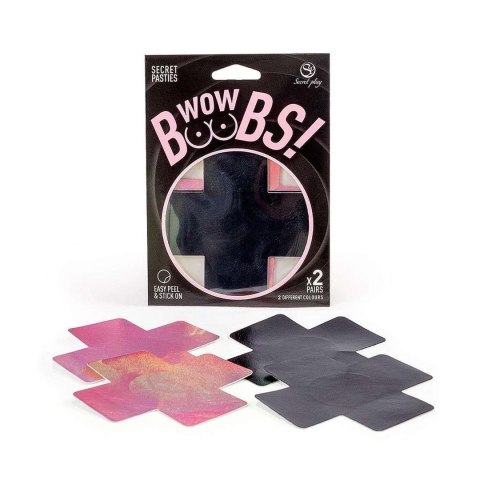 WOW BOOBS! CROSS NIPPLE PASTIES Secret Play - FEMARVI S.L.
