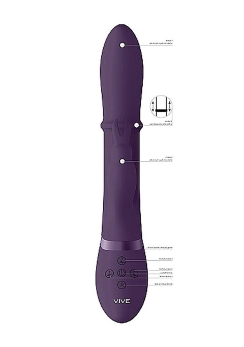 Wibr/króliczek- Halo - Purple SHOTS
