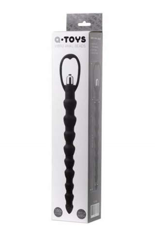 A-TOYS, Anal Vibration Chain, Silicone, Black, 32,7 cm TOYFA - Boys of Toys Sp. z o.o. (dystrybutor)