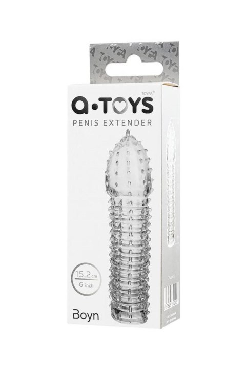 A-TOYS Penis Extender 15.2 cm Sleeve Transparent TOYFA - Boys of Toys Sp. z o.o. (dystrybutor)