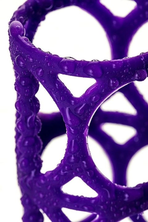 A-TOYS, Penis Sleeve, Silicone, Purple, 7.5 cm TOYFA - Boys of Toys Sp. z o.o. (dystrybutor)