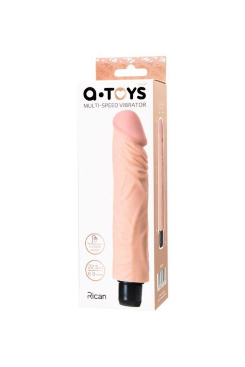 A-TOYS Real Vibrator Flesh TOYFA - Boys of Toys Sp. z o.o. (dystrybutor)