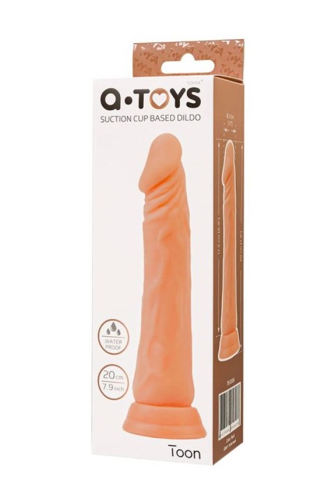A-TOYS Realistic dildo Toon, TPE, nude, 17,5 cm TOYFA - Boys of Toys Sp. z o.o. (dystrybutor)