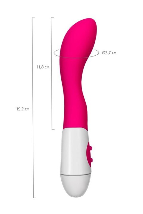 A-TOYS, Vibrator Kari, silicone, 10 speeds TOYFA - Boys of Toys Sp. z o.o. (dystrybutor)