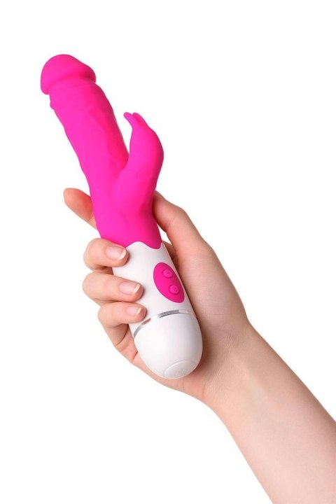 A-TOYS, Vibrator Mist, Silicone, Pink, 25.4 cm TOYFA - Boys of Toys Sp. z o.o. (dystrybutor)