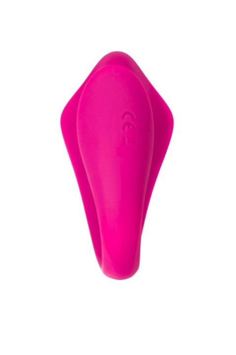 A-TOYS Vibrator for couples Cobrum, silicone, pink, 9.6 cm TOYFA - Boys of Toys Sp. z o.o. (dystrybutor)