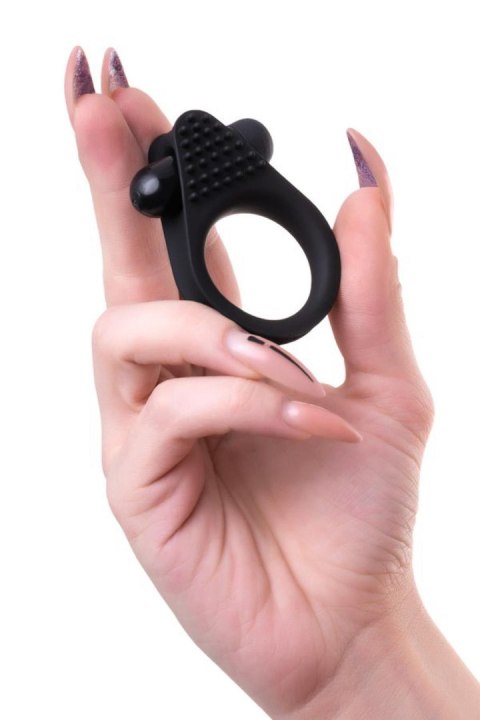 A-Toys BRID cock ring, black TOYFA - Boys of Toys Sp. z o.o. (dystrybutor)