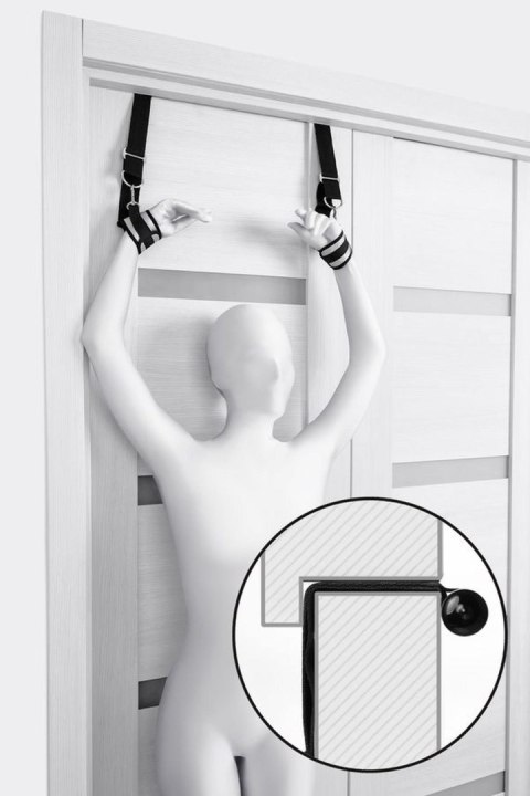 Anonymo hand clamps, polyester, silver, 23 cm TOYFA - Boys of Toys Sp. z o.o. (dystrybutor)