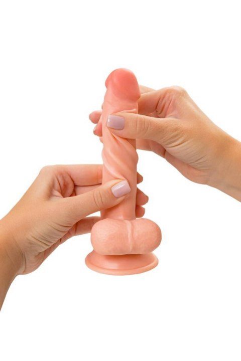 Dildo My Babe My Priceless Realistic Dildo, TPE, Nude, 18 cm TOYFA - Boys of Toys Sp. z o.o. (dystrybutor)