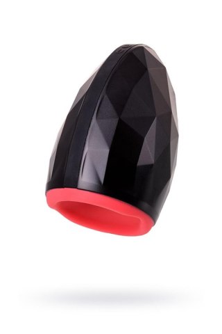 EROTIST Magma; Rechargeable masturbator with heating, Silicone, Black, 12 cm TOYFA - Boys of Toys Sp. z o.o. (dystrybutor)