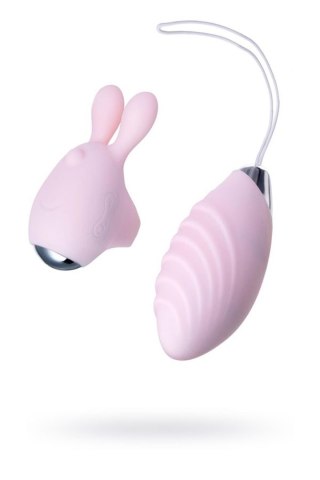 JOS VITA finger vibrating egg and vibrating attachment, silicone, powder pink, 8.5 and 8 cm TOYFA - Boys of Toys Sp. z o.o. (dystrybutor)