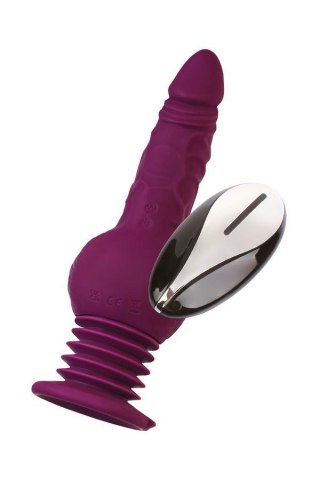 Mini sex machine Striker, MotorLovers with remote control, silicone, ABS, 23.5cm TOYFA - Boys of Toys Sp. z o.o. (dystrybutor)
