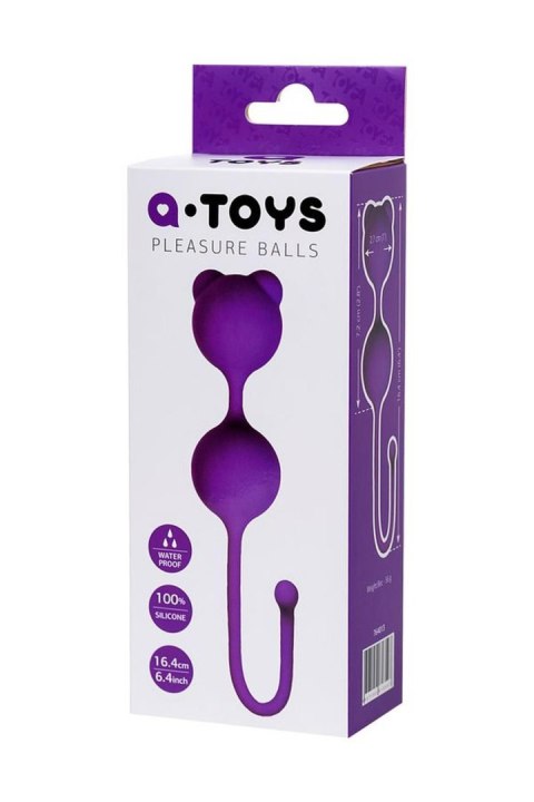 Pleasure balls A-Toys PURPLE TOYFA - Boys of Toys Sp. z o.o. (dystrybutor)