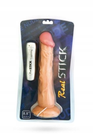 RealStick TOYFA Nude realistic Vibrator, 7 vibration modes, 22.5 cm TOYFA - Boys of Toys Sp. z o.o. (dystrybutor)