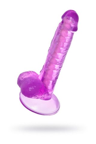 Realistic dildo A-Toys by TOYFA Celiam, TPE, purple, 20.5 cm TOYFA - Boys of Toys Sp. z o.o. (dystrybutor)