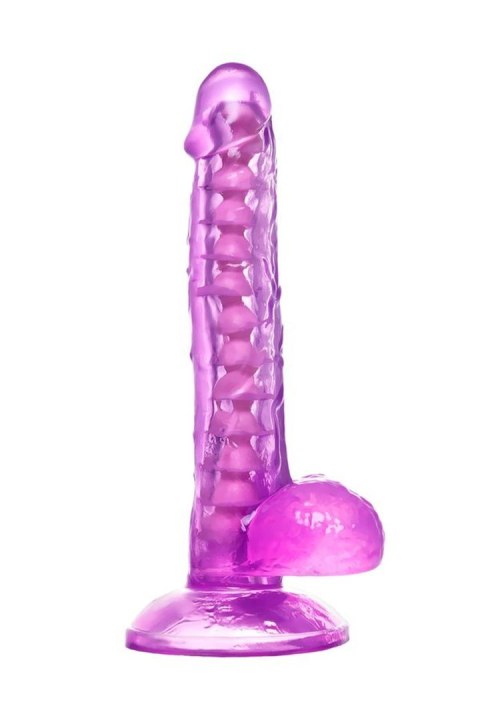 Realistic dildo A-Toys by TOYFA Celiam, TPE, purple, 20.5 cm TOYFA - Boys of Toys Sp. z o.o. (dystrybutor)