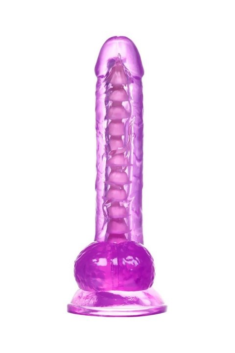 Realistic dildo A-Toys by TOYFA Celiam, TPE, purple, 20.5 cm TOYFA - Boys of Toys Sp. z o.o. (dystrybutor)