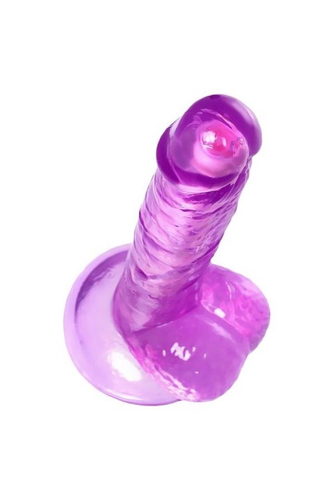 Realistic dildo A-Toys by TOYFA Celiam, TPE, purple, 20.5 cm TOYFA - Boys of Toys Sp. z o.o. (dystrybutor)