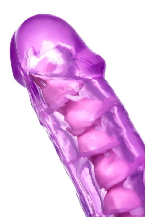Realistic dildo A-Toys by TOYFA Celiam, TPE, purple, 20.5 cm TOYFA - Boys of Toys Sp. z o.o. (dystrybutor)
