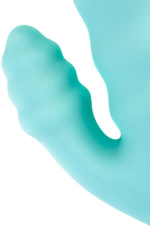 Relief vibrator with clitoral stimulation Flovetta Flax, silicone, mint, 17.5 cm TOYFA - Boys of Toys Sp. z o.o. (dystrybutor)