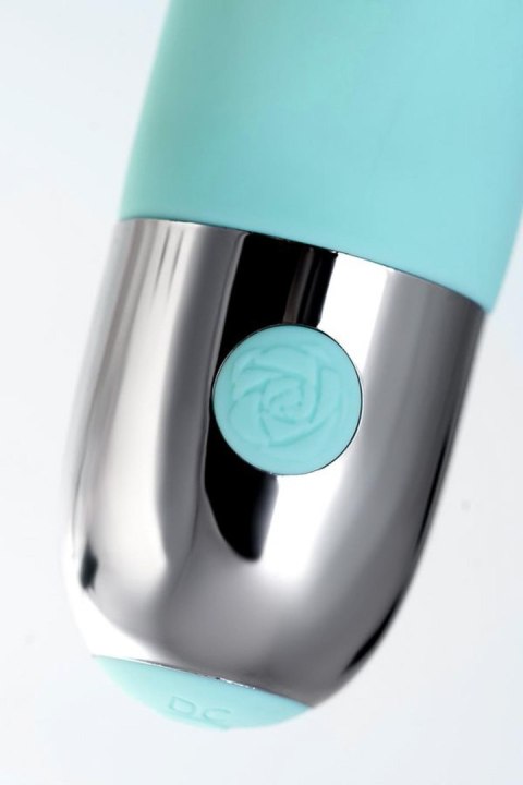 Relief vibrator with clitoral stimulation Flovetta Flax, silicone, mint, 17.5 cm TOYFA - Boys of Toys Sp. z o.o. (dystrybutor)