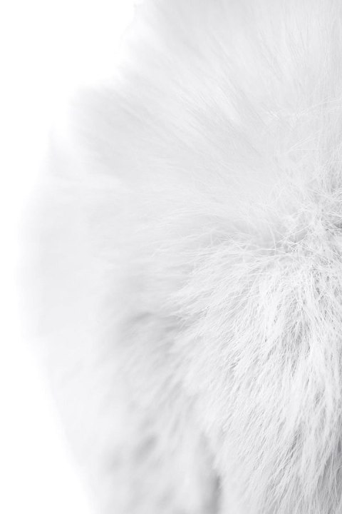 Silver anal plug TOYFA Metal with faux fur TOYFA - Boys of Toys Sp. z o.o. (dystrybutor)