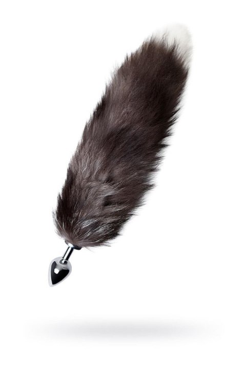 Silver anal plug with a fox tail TOYFA - Boys of Toys Sp. z o.o. (dystrybutor)