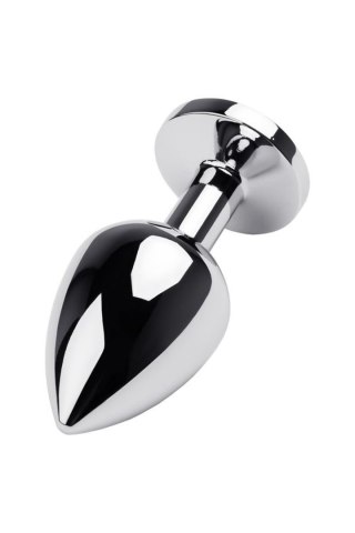 Silver anal plug with gem, red TOYFA - Boys of Toys Sp. z o.o. (dystrybutor)