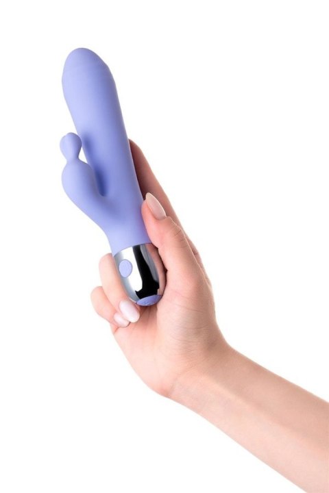 Vibrator with clitoral stimulation Flovetta Crocus, silicone, purple, 17.5 cm TOYFA - Boys of Toys Sp. z o.o. (dystrybutor)