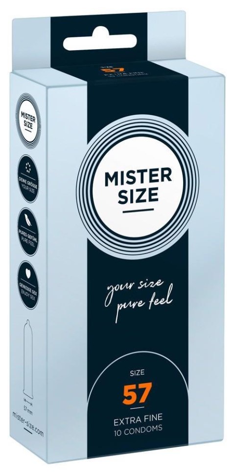 Mister Size 57mm pack of 10 ORION