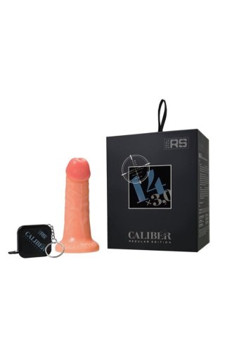 Realistic dildo Caliber 14/3 , PVC, flesh, length 14cm, diameter 3cm TOYFA - Boys of Toys Sp. z o.o. (dystrybutor)