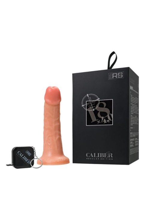 Realistic dildo Caliber 18/4 , PVC, flesh, length 18cm, diameter 4cm TOYFA - Boys of Toys Sp. z o.o. (dystrybutor)