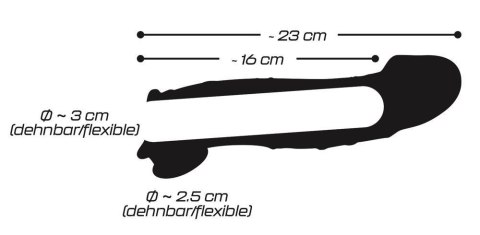 Crystal Clear Penis Sleeve wit ORION