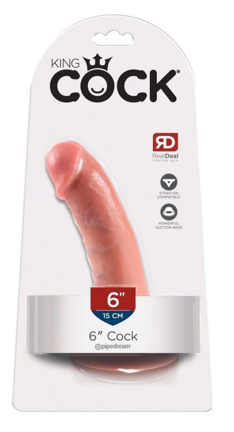 King Cock 6 inch Flesh ORION
