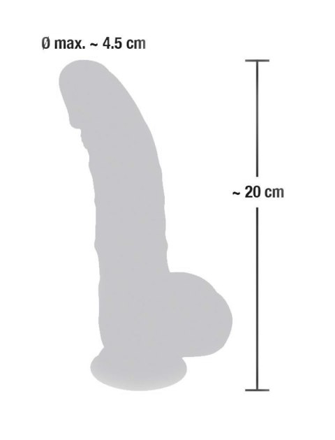 Medical Silicone Dildo 20 cm ORION