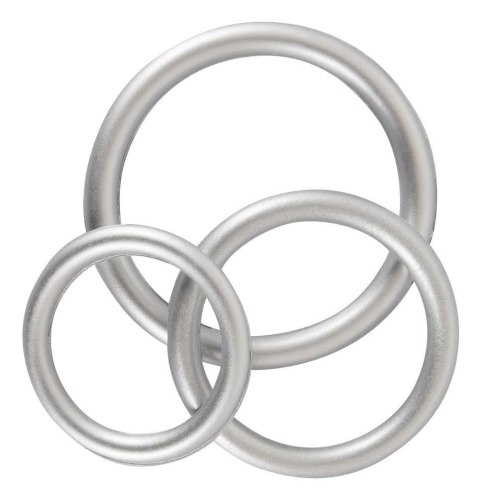 Metallic Silicone Cock ring se ORION