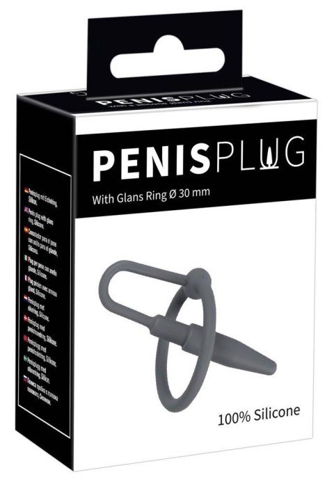 Penis Plug with Glans Ring ORION