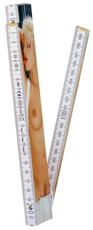 Folding Ruler "Girl" 2m ORION
