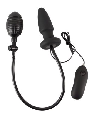 Inflatable vibrating butt plug ORION