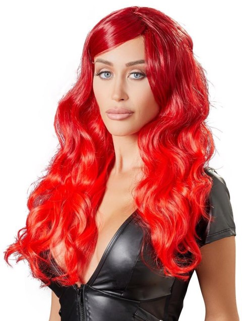Wig red wavy long ORION
