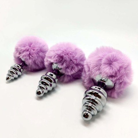 Metal Anal Fluffy Twist Plug S pink CNEX A.I.E.,S.L.