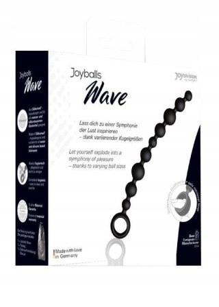 Plug/kulki-Joyballs anal Wave, long, black JOYDIVISION international AG