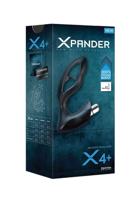 Plug/prostata-XPANDER X4+, rechargeable PowerRocket, small JOYDIVISION international AG